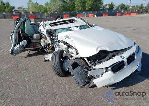 2015 BMW 328I xDrive из США, поврежденный, VIN WBA3B3G50FNT17795